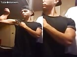 bad boys porn flexing and jerking