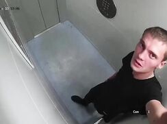 Bad neighbor pees in the elevator