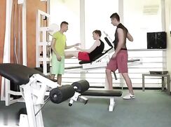 Bareback Gym Trio
