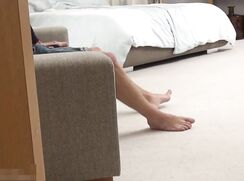 Bareback on the sofa