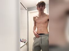 Baseball Dude Strips and Jack Hairy Junk