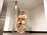 Bastian Gate Showers Then Shows His Massive Cock 