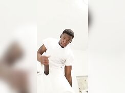 BBC in White Shoots his Cum 232