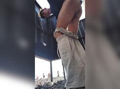 Beach cabin spy busted