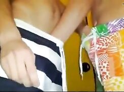 Beach changing room encounter teen porn