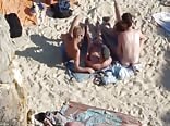 Beach foursome boys porn