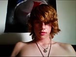 Beautiful Curly Teen cumming on cam