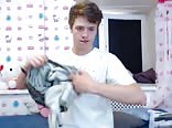 Beautiful Twink Dildo Play