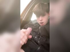 Big shoot in the car
