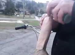 Bike dildo combines sex and exercise
