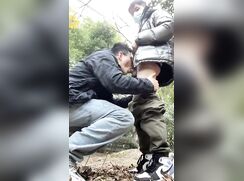 bj in the park porn public boys