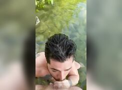 BJ with Cum by the River 394