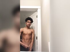 Black boy can't seem to get enough spit for lube