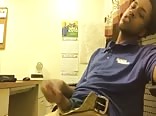 Black boy in the office