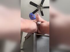 [Black cock] [286] Damn! Man sexily moaning bursting those hot nuts