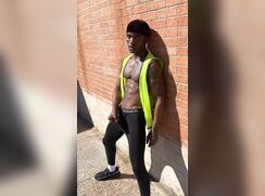 black outside fun...