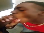 Black Teen Gives Good Head to BBC Boys Porn