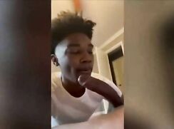black teen sucking dl black dick