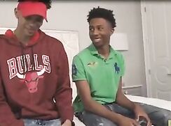 Black Teens Share Cum