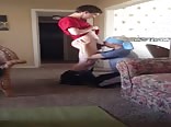 blindfold blowjob