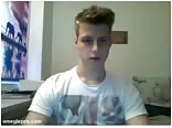 Blond boy having a little fun sex cammimg with a girl boys porn