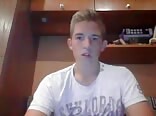 Blond boy porn shows hole and jacks