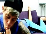 Blond Boy Sucks Fat Dick Gay Porn