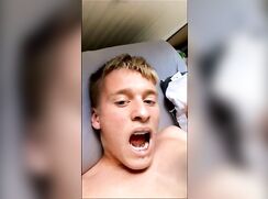 ❤️ Blond braces facial HOT