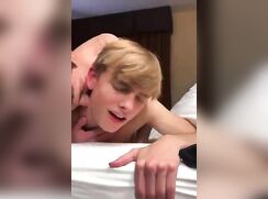 Blond guy fuck