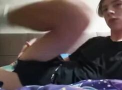 Blond guy knocks one out ...