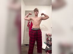 Blond gym boy