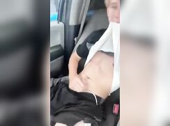 Blond Jock Secret Car Jock