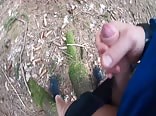 Blond Loves Jerking Outdoors Boys Porn