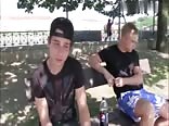 Blond Money-boy On The Water-front gay porn