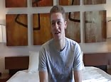 Blond Producer Gay Porn Solo