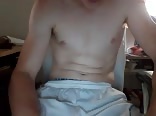 Blond sporty boy jerks gay porn