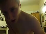 Blond UK student gay tube
