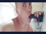 Blonde Twink Porn Solo In The Bathroom Dildo