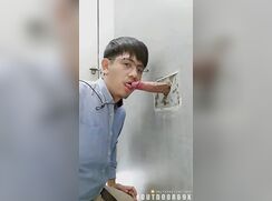 blow job in the toilet gay boys porn