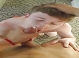 Blowing A Load All Over Twink's Face boys porn
