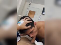 Blowjob in the hospital porn