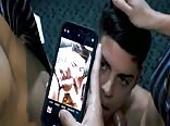 Blue ties Filmed Gay Porn Tube Carpet and sofa