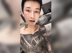 body tattoos asian with poppers