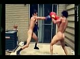boxing match nude sports