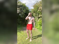 Boy a day by the lake