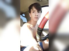 Boy Cums In Daddies Car POLI