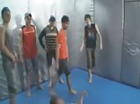 Boy group trampling