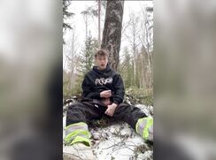 Boy in Snow
