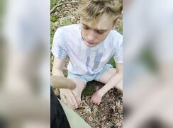 Boy pissed on