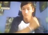 Boy Porn Drops a Nice Load on his Tummy
